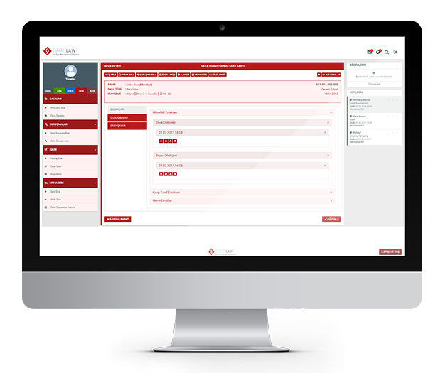 Hukuk Otomasyonu Evrak Yönetimi